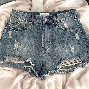 TOBI Denim Cut-Off Jean Shorts